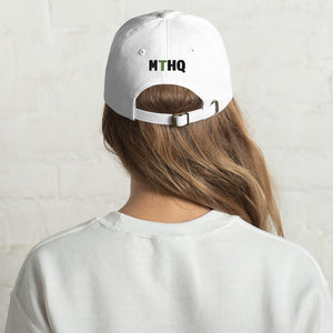 White My Tennis HQ Hat